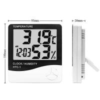 Termómetro Y Higrómetro Digital LCD Para El Hogar Medidor De Temperatura Y Humedad Con Sensor Estación Meteorológica Para Interior - details 14