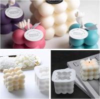 2 piezas de molde de vela de silicona, molde de velas de bricolaje, moldes de velas de olor, molde de silicona 3D adornos de silicona molde de silicona para velas adornos de artesanía jabón hecho a mano la mano - details 1