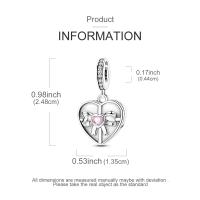 Nuevo Broche De Cámara De Vlog Princesa 925 Plata Con Encantos De Cabello Piedras Preciosas Zirconia Para Pulseras Originales Pandora Joyería DIY Regalo De Cumpleaños - details 17
