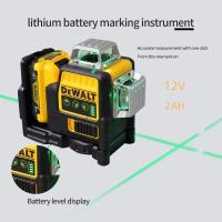 Nivel De Láser Profesional Dewalt DW089LG 12V Con 12 Líneas 360 Grados Vertical Auto Nivelado Láser Verde Para Hogar DIY - details 4