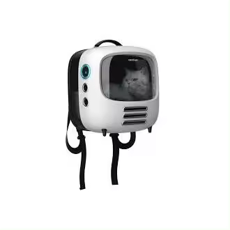 Transportín Pumba 1800 Travel Fan Sistema De Ventilación Luz Interior Gran Pantalla Oscura Ventilador Con 2 Velocidades Mascotas Hasta 8kg Diseño Ergonómico Bolsillo Lateral - 1