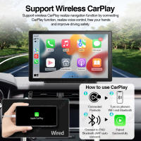Reproductor Multimedia Para Coche 9 Pulgadas Universal CarPlay Android Auto Con Pantalla IPS Soporte AUX Bluetooth SD Video - details 4