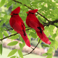 Modelo De Pájaro Creativo De Espuma Imitación De Paloma Para Decoración De Jardín Figura De Bird Sculpture Sin Marcas De Químicos - details 2