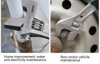Llave De Abrazadera Ajustable GREENER Con Abertura Grande Herramientas Domésticas De Acero Cr-V Para Angulo Slidable 8-10-12-15 Pulgadas - details 12