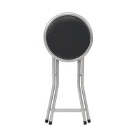 THE SECRET HOME - Taburete Plegable de Metal - Pack 1 y 2 - Acolchado - Ideal Cocina - details 3
