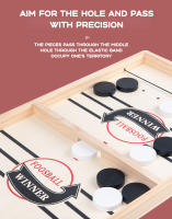 Juego De Mesa De Hockey En Tabla Foosball Con Almohadilla Rápida Para Dos Jugadores Juguete Interactivo Familiar Y Parental Infantil - details 2