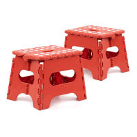 The Secret Home - Taburetes Plegables Multiusos (Pack de 2) - Escalera Antideslizante - details 0