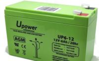 Batería AGM U-Power 12V 6Ah para Sais, Sistemas de Alarma y Equipos Médicos - details 0