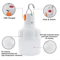 Lámpara LED Recargable USB 60W Para Exteriores Luz De Emergencia Portátil Para Camping Y Pesca Con Gancho LT014 - details 3