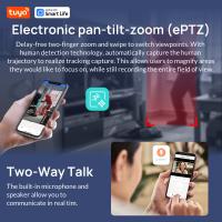 Cámara De Seguridad IP Tuya 4MP Con Lente Dual WiFi Monitor De Bebé Visión Nocturna En Color PTZ Mini Para Interior Y Exterior - details 4