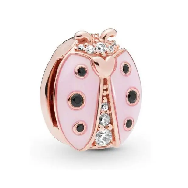 Pandora - Abalorio chapado en oro 787970EN160, talla única, Plata, No aplicable,Viene con embalaje de caja de regalo original. - 1