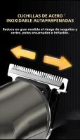 ENCHEN BEARDO Afeitadora Eléctrica Para Hombres Multiusos Corte De Cabello Y Cuerpo Trimmer Facial Con Bloqueo De Seguridad 4 Boquillas Tipo-C Recargable - details 7