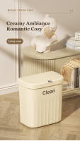 Cesta De Basura Colgante Para Cocina Con Portapeces Y Tapa Caja De Reciclaje Ecológica Montada En La Pared Accesorios Para Cocina Y Baño 8.5/12L - details 10