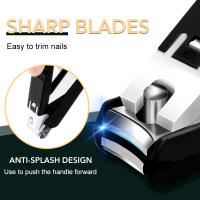 Tijeras De Uñas De Acero Inoxidable Con Lupa Cortador De Uñas Para Dedos Y Tobillos Para Ancianos Y Niños - details 1
