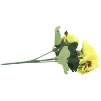 10 Cabezas De Margarita Artificial 26cm Bouquet Para Boda Fiesta Hogar Rama De Flores Artificiales Material COTON - details 58