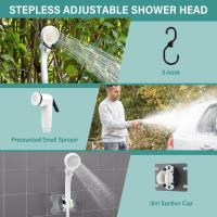 Tienda BIT Ducha Portatil Camping, Ducha Camper Mejorada con Pantalla de Temperatura y Potencia, Eléctrico Portátil Recargable Ducha with 6000mAh Batería para Camping, Plantas de Jardín,Coche, Lavar al Perro - details 6