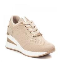XTI 143721 01 Zapatillas deportivas mujer 35298 25V DEPORTIVO CASUAL TEXTIL BEIGE - details 2