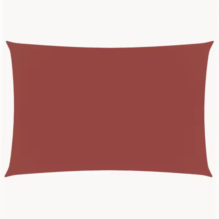 Toldo de Vela lona rectangular Oxford terracota 2x4,5 m - 1