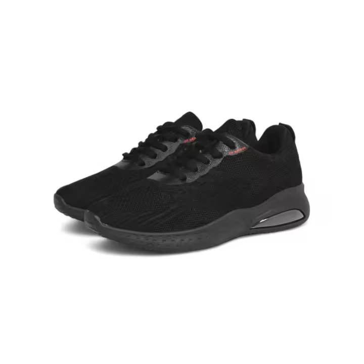 HLUNA - Zapatillas de Running con Malla Transpirable - Extra Ligeros y Suaves - Resistentes - Suela de caucho antideslizante - color Gris Rosa y Negro - D644 - 1