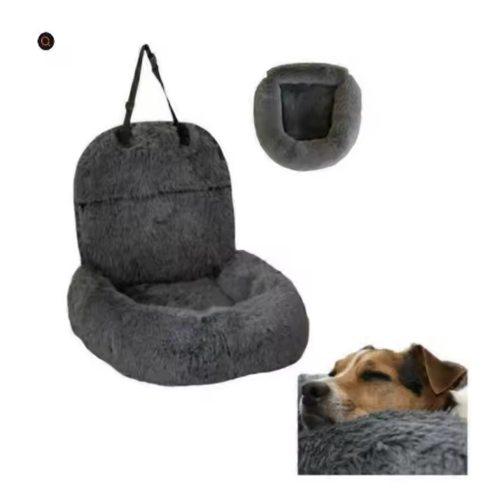 Pelsbarn Protective Dog Bed for Car,Calming Dog Bed for Car,Washable Dog Seat - 1