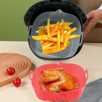 Pote De Silicona Para Air Fryer Cesta De Hornear Antiadherente Reutilizable Microwaviable Para Hornear Panes Y Legumbres - details 6
