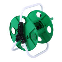 Carro De Riega Jardín Portátil Organizador De Tubo De Agua 25M Soporte De Almacenamiento Para Herramientas De Jardinería Plástico Resistente - details 6