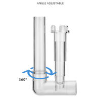 AQUAPRO Tubo De Lirio Para Acuario Filtro Mini Accesorios De Tanque De Peces Sumidero De Agua Salida Influye Sumidero De Agua - details 3