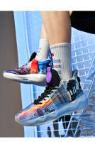 Nuevos Zapatos De Baloncesto Para Hombres Deportivos Y Casual Antideslizantes Transpirables Absorción De Choque Para Parejas Y Estudiantes - details 24