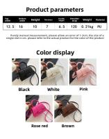 Bolso De Hombro Para Mujer 2025 Nueva Moda Versátil Y Trendy Mini Bolso Cruzado Casual Popular Bolsa De PU Con Lining Sintético - details 1