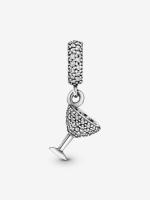 Pandora - Charm Colgante de Copa de Cóctel con pavé - Plata de Lei - details 0