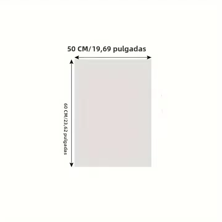 50PCS Sacos De Basura Transparentes Y Fuertes De Gran Capacidad Desechables Para Uso Comercial Saco De Papel Para Contenedor De Basura - 1
