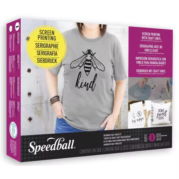 1- KIT PARA PRINCIPIANTES DE SERIGRAFÍA CON VINILO SPEEDBALL® - 1