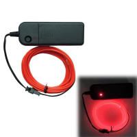 Cable De Hilo EL Glowing LED Para Fiestas Navidad Danza DIY Costumbres Ropa Decoración De Coche Luz Flexible Prenda - details 10