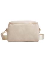 Bolso De Hombro Para Mujer PU Nueva Multi Cremalleras Pequeño Anti Salpicaduras Bolso Cruzado Cuadrado Pequeño De SHI WEI YA - details 10