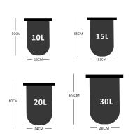 Bolsa De Hombro Impermeable Para Natación Senderismo Viajes Motocicleta 10L 15L 20L 30L Bolsa Seca PVC Para Exteriores - details 15