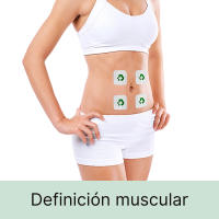 TESMED Fit 5,4 Electroestimulador Muscular para EMS, TENS, Masaje (3 en 1), 22 Programas de los cuales 6 Personalizables, Aliviar El Dolor y Estiular Abdominales, Glúeos, Pecturales - details 2