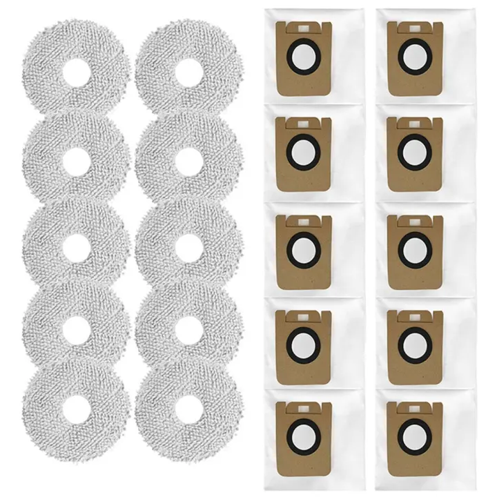 Bolsas de polvo de repuesto para Robot aspirador Dreame Bot L10S Ultra/ S10/ S10 Pro, accesorios para mopa - 1
