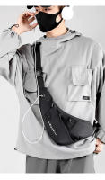 Bolso bandolera pequeño de piel con membrana para hombre, informal, ajustado, antirrobo, bolso de mano expandible para hombre - details 21