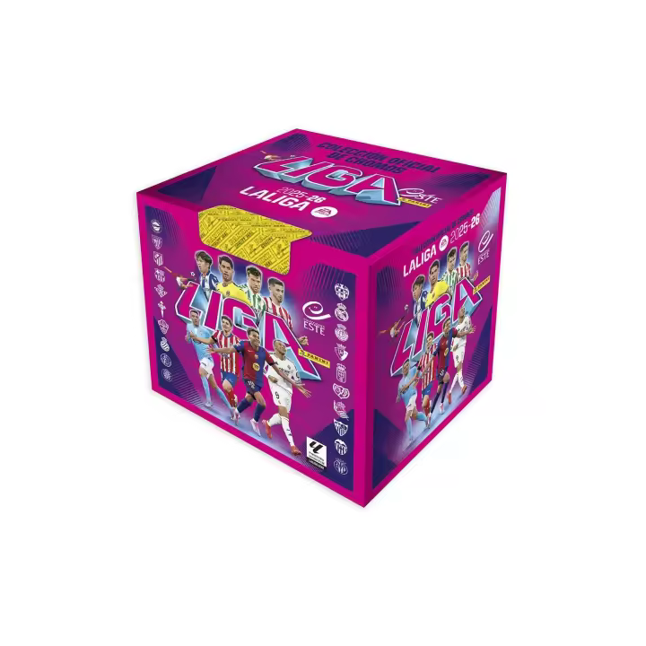 La Liga Este 2025/26 - Cajita 50 sobres - Colección Oficial Panini 3 - 1