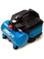 ABAC Compresor de aire silencioso portátil EASE-AIR 6, Compresor de aire sin aceite, Presión máxima 8 bar, Potencia 0.75 Hp, Depósito 6 litros, Nivel sonoro 49 dB - details 1