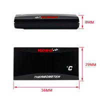 Medidor De Temperatura De Agua KOSO Para Motocicleta Universal LCD Digital Sensor Thermometer SAMCI Gauges De Medición - details 9