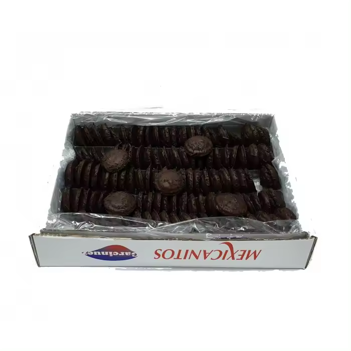 galletas de trufa MEXICANOS  GRANEL caja de  1,7 kg  de deliciosas galletas de trufa N / - 1