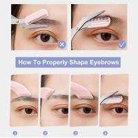 Juego De Afeitadora De Cejas Curva Cuchillo Para Cejas Peinado Y Tijeras Fáciles Herramientas De Belleza Para Principiantes - details 4