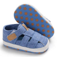 Zapatillas De Bebé Para Primeros Pasos Niños Y Niñas Algodón Transpirable Verano Playa Moda Suela Suave Sandalias Comienzo Del Caminar - details 6