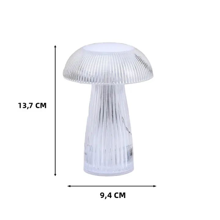Lámpara Nocturna De Jirafa Creativa Luces De Ambiente Botón De Encendido Lámpara De Mesa Portátil Para Decoración Del Dormitorio - 1