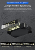 Pantalla Digital LED NFC con Bluetooth 5,0, transmisor y receptor de Audio de 3,5mm, AUX, RCA, Coaxial óptico, TF/u-disk, micrófono FM, adaptador inalámbrico - details 7