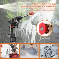 Limpiador de alta presión inalámbrico, pistola de agua pulverizada, generador de espuma de 20000mAh, lavadora de coche, herramienta de limpieza para el hogar y el coche, 30Bar - details 1