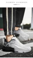 Zapatos De Verano Para Hombre Calzado Deportivo Casual De Alta Calidad Transpirable Zapatillas Moda 2024 Material Superior PU Tacón Bajo Cierre Con Cordones - details 7