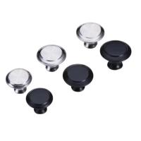 Manija De Puerta Circular Pequeña En Acero Inoxidable Metálica Para Armario Zapatos Gabinete Herramienta Minimalista Moderna - details 0