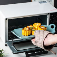 1 UNID Silicona Anti-escaldado Horno Guantes Mitones Potholder Cocina Silicona Guantes Bandeja Plato Tazón de fuente Horno Handschoen Mano Clip - details 3